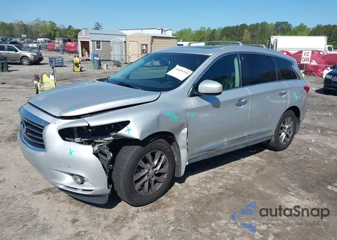 2015 Infiniti Qx60 из США, поврежденный, VIN 5N1AL0MM2FC507641